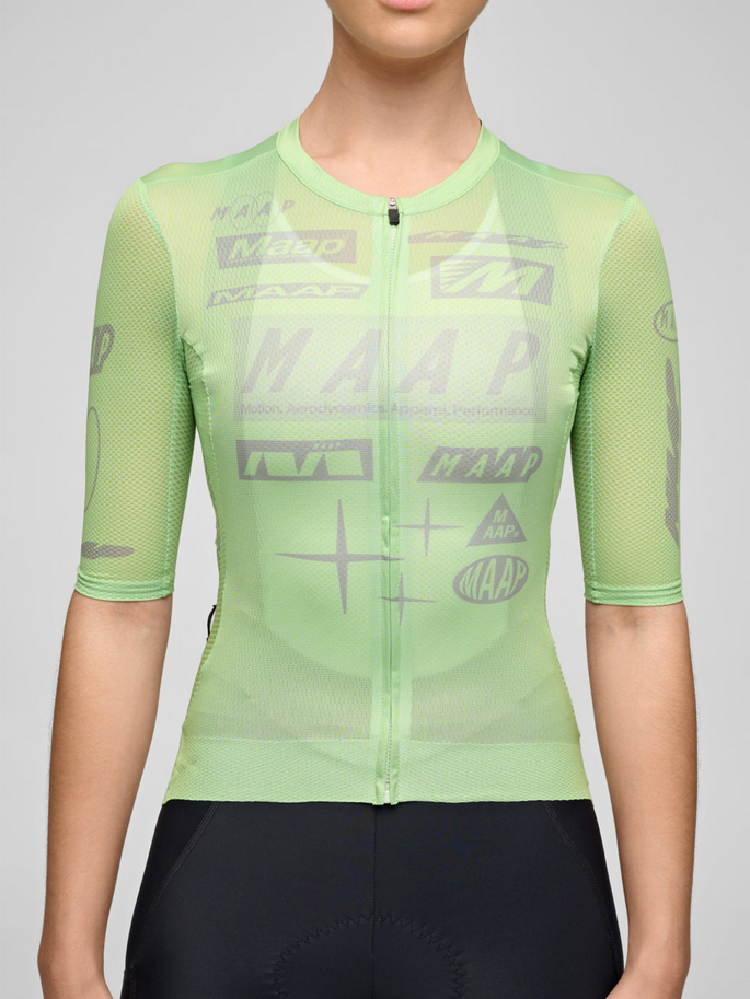 MAAP Women's Drome Pro Air Jersey 3.0 Foam Green