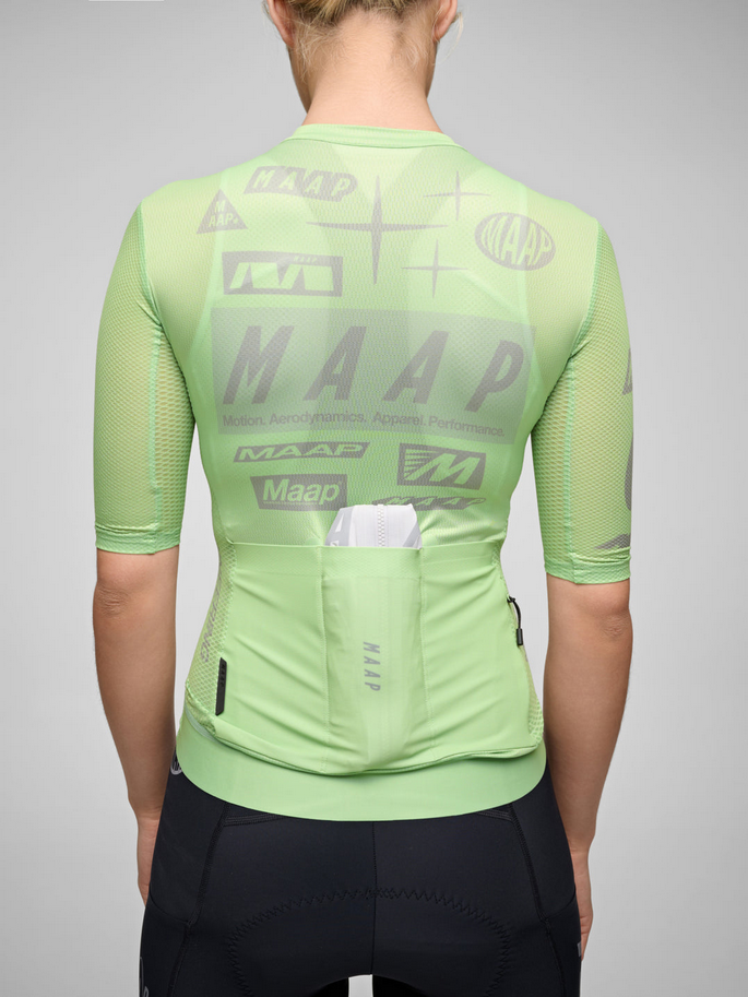 MAAP Women's Drome Pro Air Jersey 3.0 Foam Green