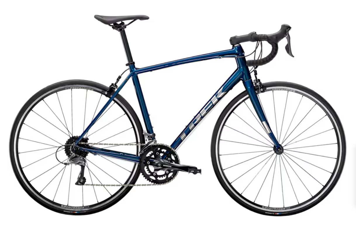 TREK Domane AL 2 Rim Gloss Mulsanne Blue/Matte Trek Black