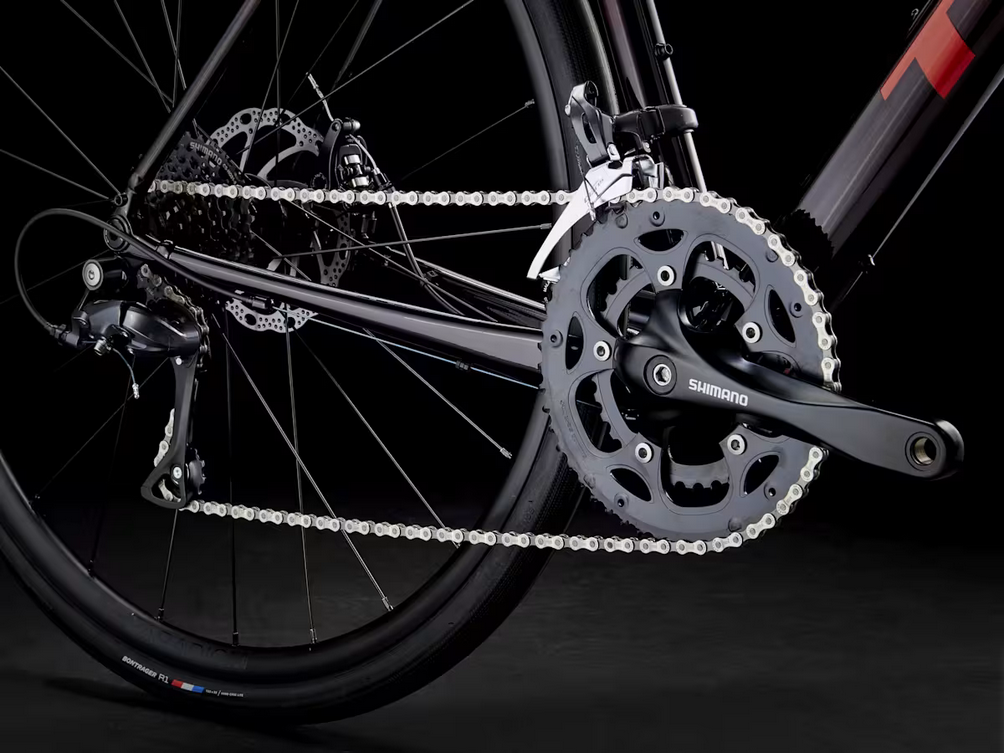 TREK Domane AL 2 Crimson to Dark Carmine Fade