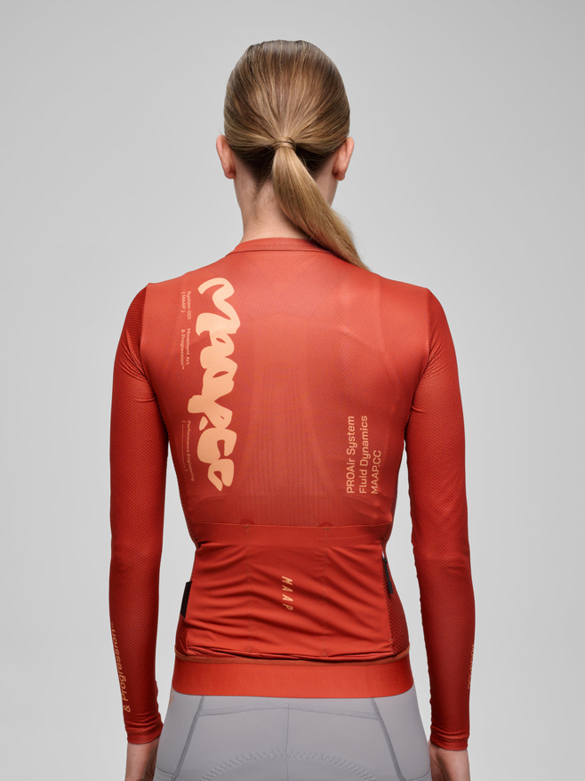MAAP Women's Strata Pro Air LS Jersey 3.0 PICANTE