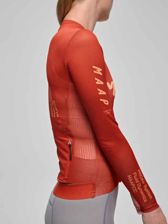 MAAP Women's Strata Pro Air LS Jersey 3.0 PICANTE