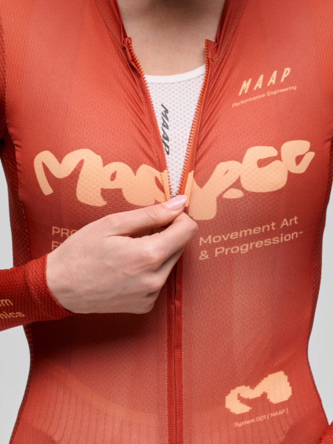 MAAP Women's Strata Pro Air LS Jersey 3.0 PICANTE