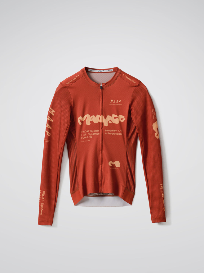 MAAP Women's Strata Pro Air LS Jersey 3.0 PICANTE