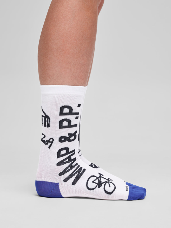 MAAP + PUBLIC POSSESSION Team Sock WHITE