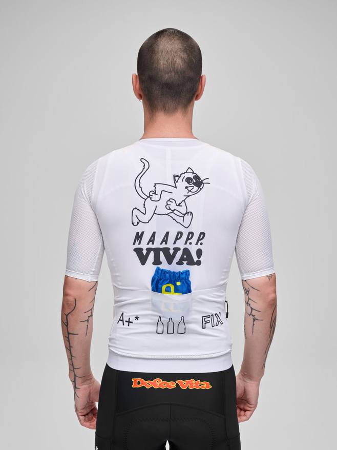 MAAP + PUBLIC POSSESSION Pro Emerge Jersey WHITE