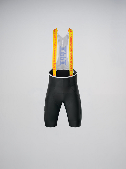 MAAP + PUBLIC POSSESSION Team Bib Evo Cargo BLACK/YELLOW