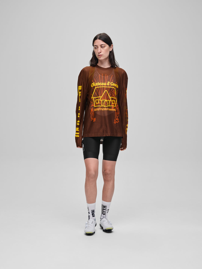MAAP + PUBLIC POSSESSION Mesh LS Tee UMBER