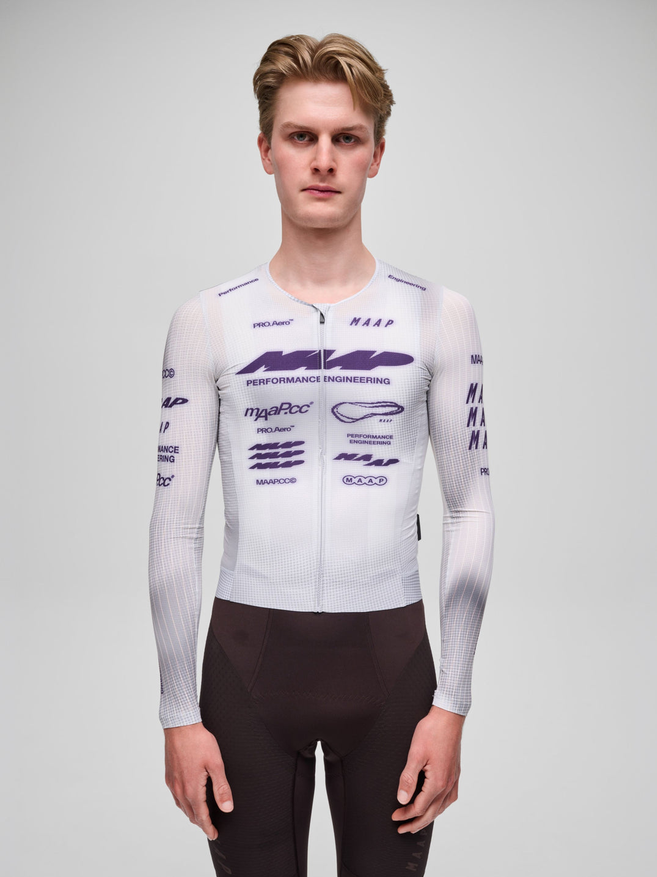 MAAP Pro Aero LS Jersey Lunar Grey