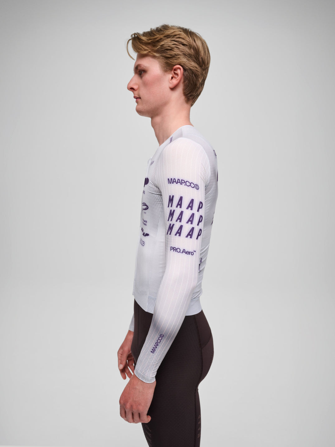 MAAP Pro Aero LS Jersey Lunar Grey