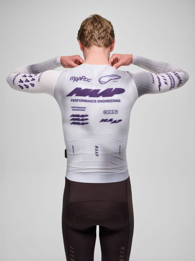MAAP Pro Aero LS Jersey Lunar Grey