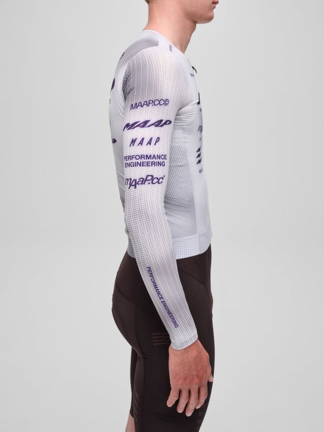 MAAP Pro Aero LS Jersey Lunar Grey