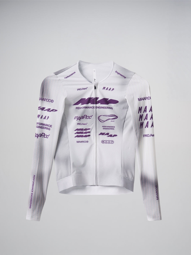 MAAP Pro Aero LS Jersey Lunar Grey