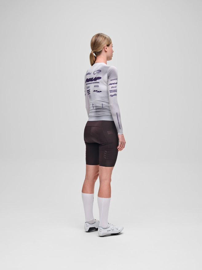 MAAP Women's Pro Aero LS Jersey LUNAR GREY