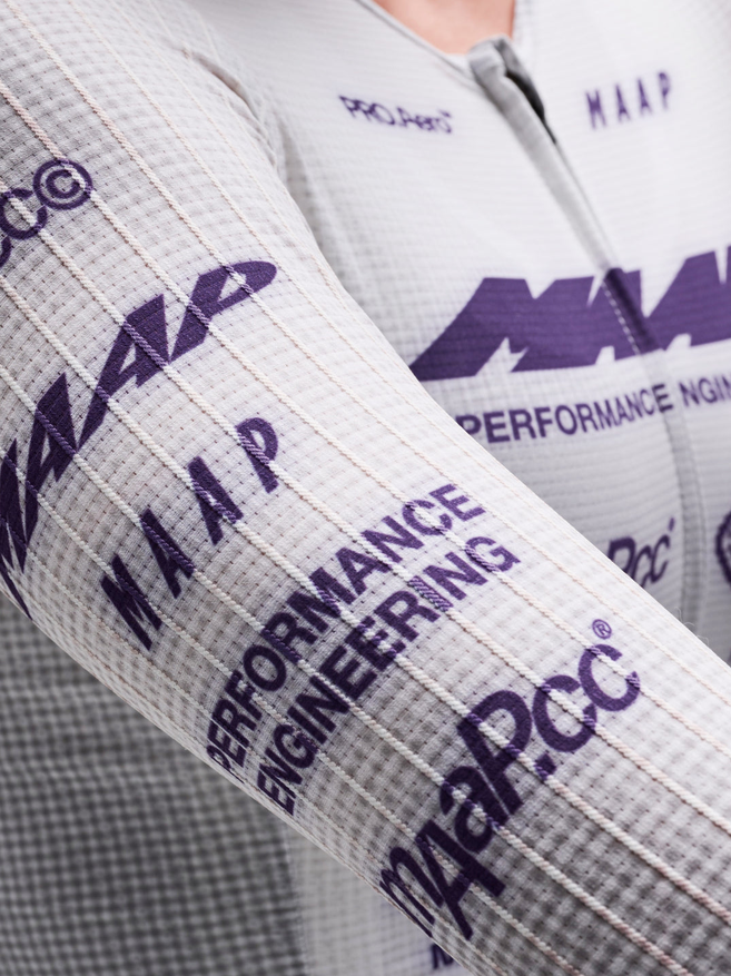 MAAP Women's Pro Aero LS Jersey LUNAR GREY