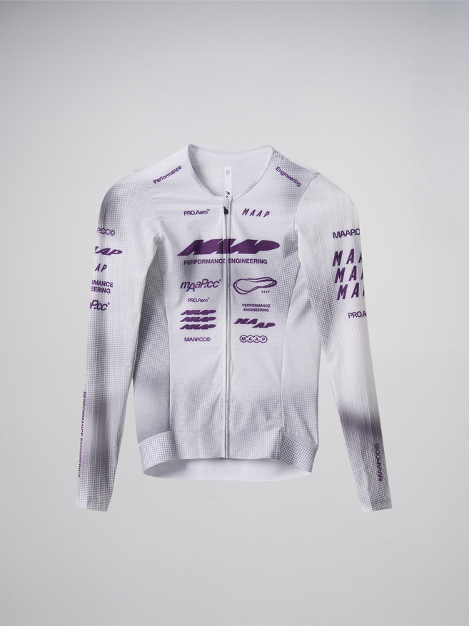 MAAP Women's Pro Aero LS Jersey LUNAR GREY