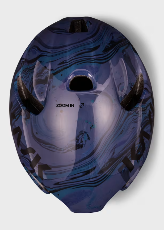 KASK Paul Smith + Kask Marble Inks Navy Utopia Y Helmet (Pre-Order)