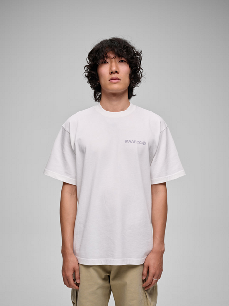 MAAP Essentials CC Tee WHITE/ICELANDIC BLUE