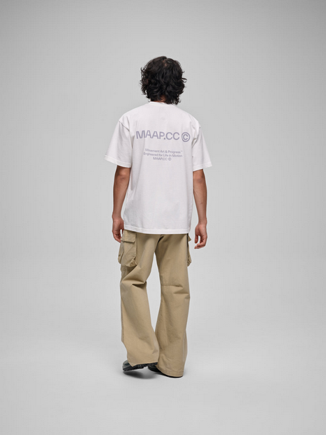 MAAP Essentials CC Tee WHITE/ICELANDIC BLUE