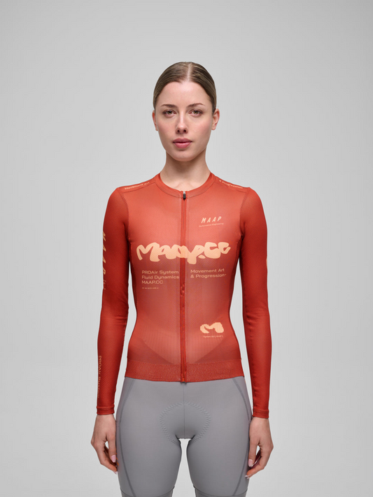 MAAP Women's Strata Pro Air LS Jersey 3.0 PICANTE