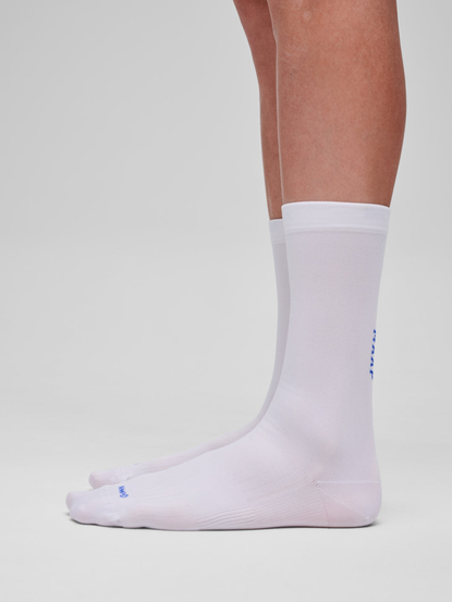 MAAP Team Sock - Long WHITE/RGB BLUE