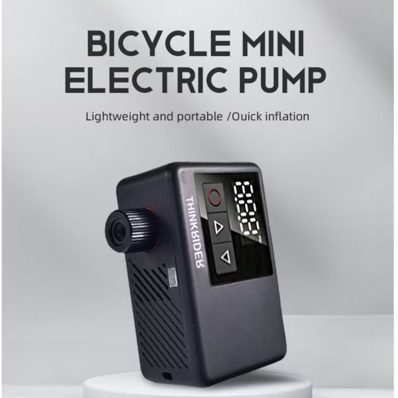 ThinkRider Bicycle pump Mini electric pump 120PSI