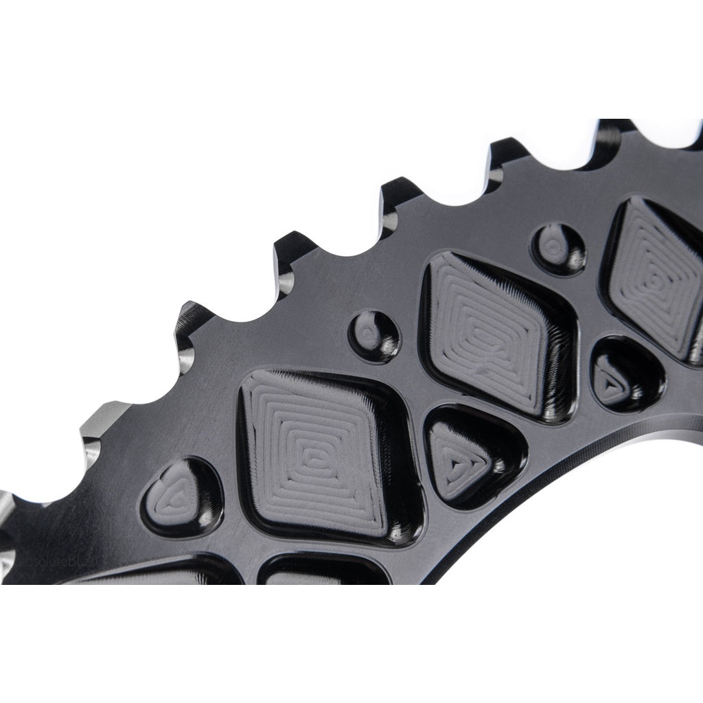 ABSOLUTEBLACK PREMIUM OVAL ROAD 110/5 BCD CHAINRING FOR SRAM