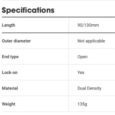 Bontrager XR Endurance Comp Grip Set