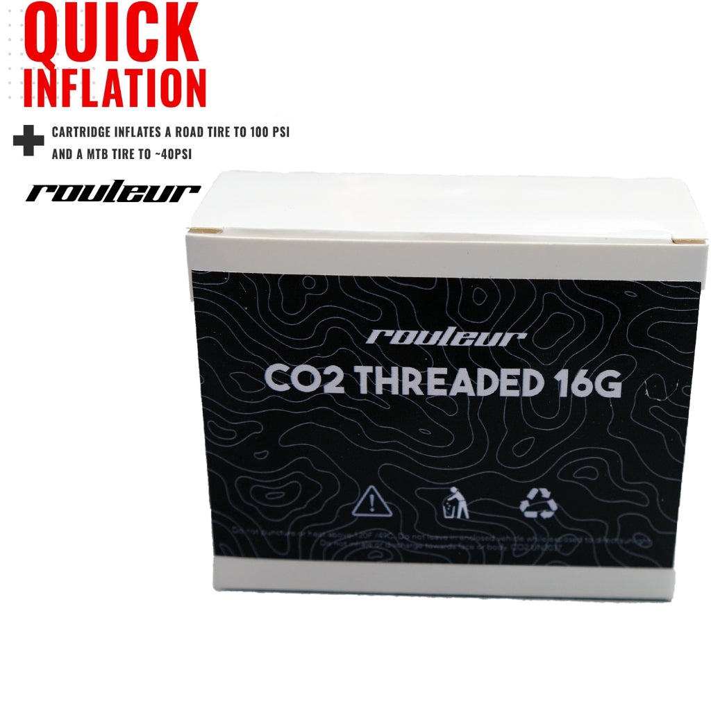 ROULEUR THREADED 16G CO2 CARTRIDGE