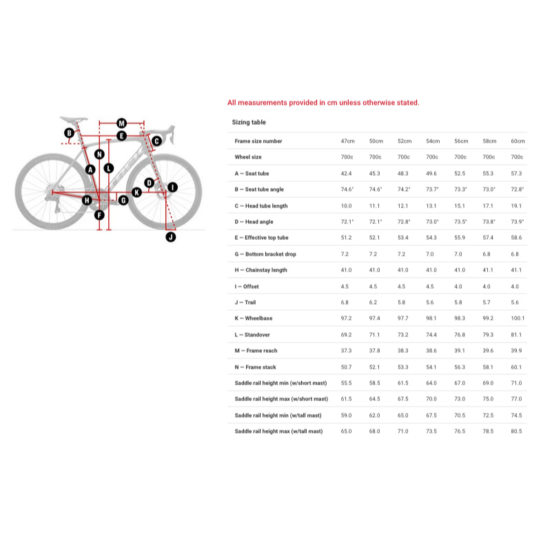 TREK Emonda SL Disc Frame Set Trek Black/Radioactive Red