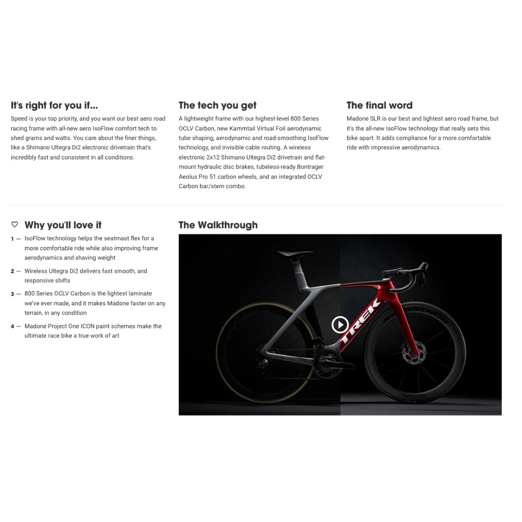 TREK Madone SLR 7 Gen 7 VIPER RED